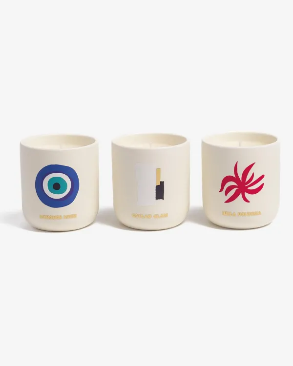 Travel From Home|Assouline Travel From Home Mini Scented Candle Set